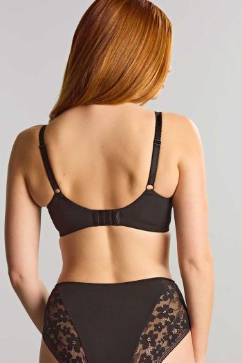 Panache Celeste Balcony Bra, Black, Back View