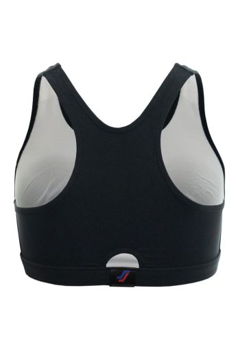 Sportjock Super Sports Bra, Black, Back View