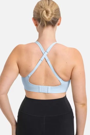 Triumph Triaction Ultra Seamfree Top, Pure Blue, Back View
