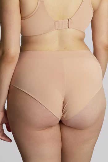 Sculptresse Body Deep Brief, Honey, Back View