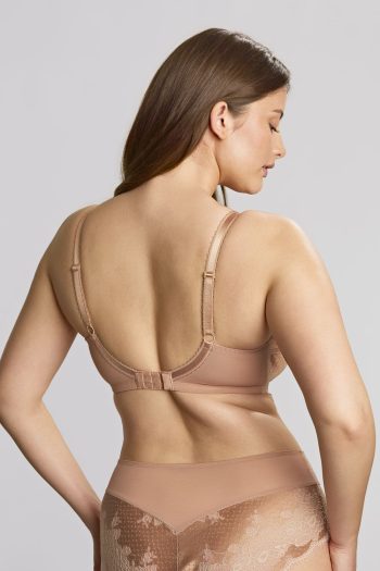 Panache Clara Full Cup Bra, Honey, Back View