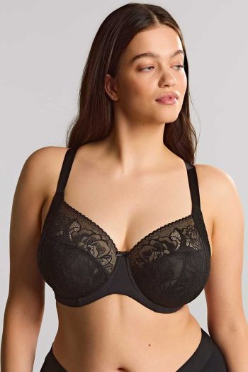 Sculptresse Dream Comfort Full Cup, Black, Front View