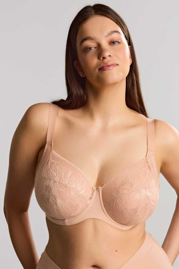Sculptresse Dream Comfort Full Cup, Cameo Rose, Front View