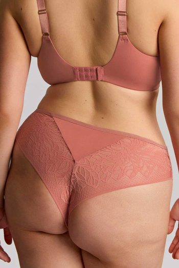 Sculptresse Sophia Brazilian Brief, Sienna Rose, Back View